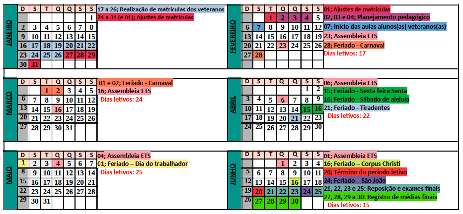 Calendário 2021.2